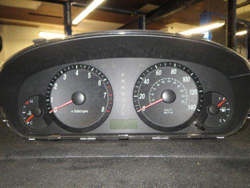 2005 hyundai elantra instrument cluster