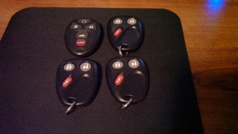 4 gm keyless chevy buick gmc cadillac 20935331 15132198