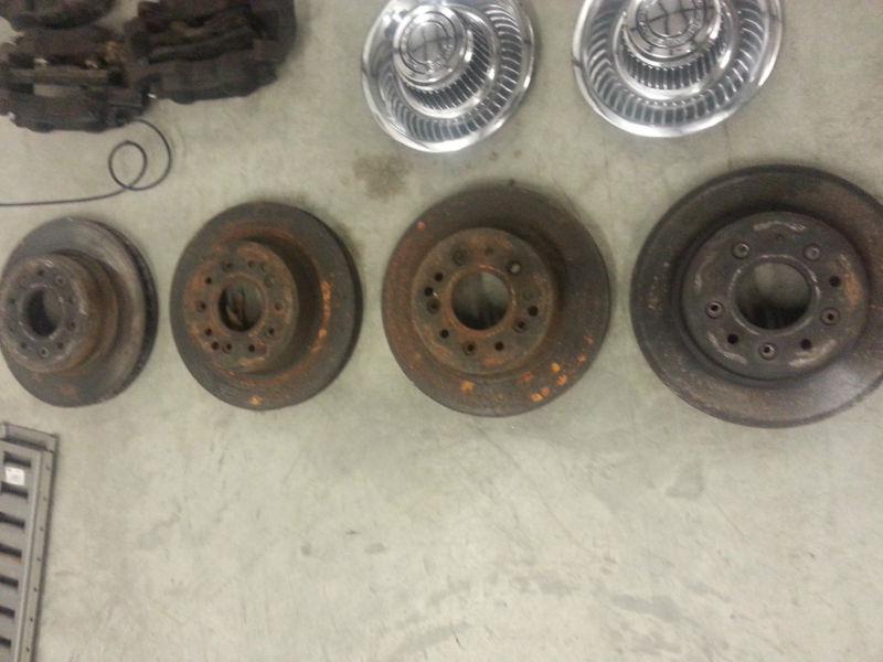  brake rotors - set of 4 - do not need turning