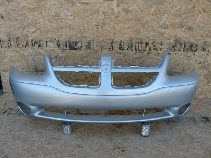 01 02 03 04 dodge caravan front bumper cover oem