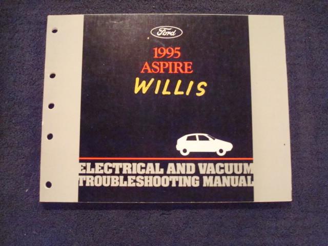 1995 ford aspire factory workshop shop service electrical/wiring repair manual