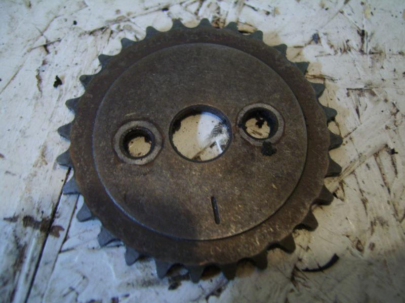 1984 kawasaki klt 110 three wheeler atv camshaft sprocket timing engine motor 