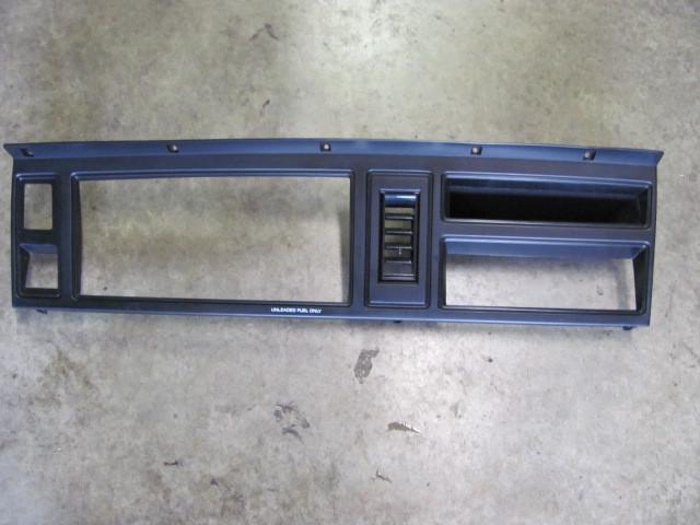 1987 dodge daytona shelby instrumnet cluster bezel dash trim oem perfect 1988 89