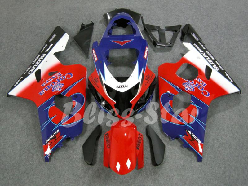 Fit for suzuki 04-05 2004-2005 gsxr750 gsxr 600 gsx-r750 gsx-r 750 set 015 f y7