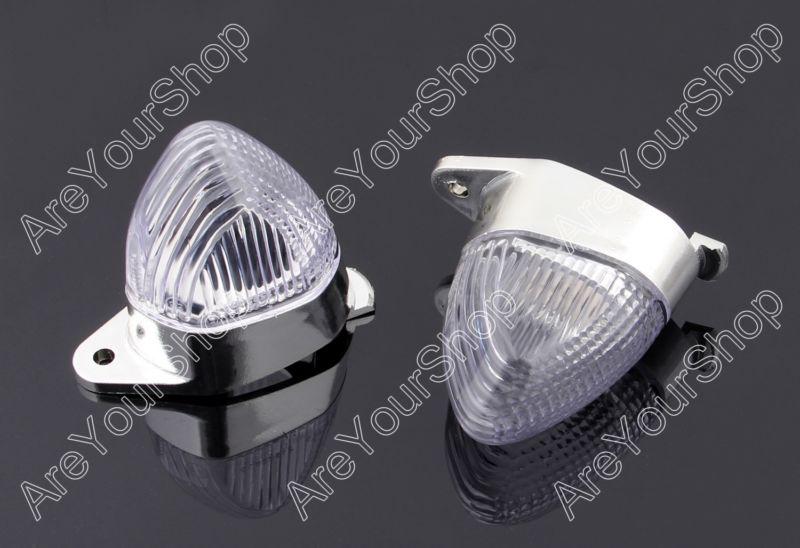 Rear turn signals lens for kawasaki zx6r 05-06 euro & us version zx10r 04-05 c