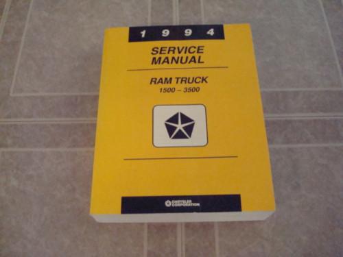 1994 chrysler dodge ram truck factory shop service repair manual book