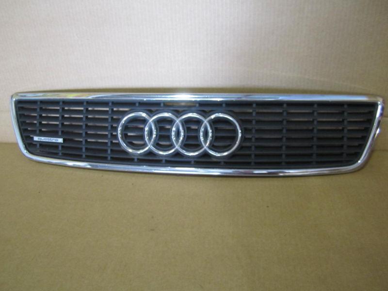 Audi a8 97-99 1997-1999 grille with emblem w/ quattro oe through 12/99