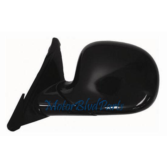 98-00 gm pickup/suv power mirror non-heated driver left