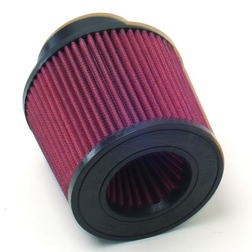 Mac 30035 high flow air filter cone style 3 1/2" inlet red filter