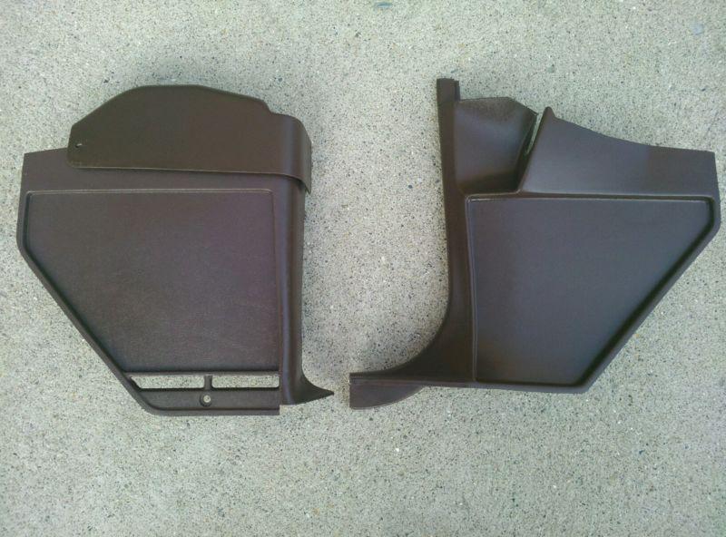 81-88 cutlass monte carlo regal grand prix kick panels plates brown