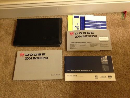 2004 dodge intrepid owners manual