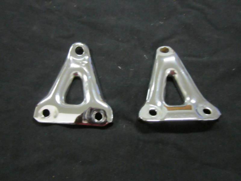 1975-1979 honda gl1000 gl 1000 chrome engine mounts-nice!