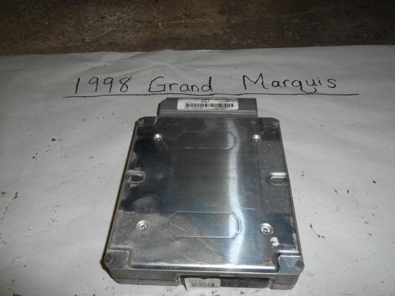 1998 grand marquis f8af-12a650-bh ecu ecm computer brain engine control module