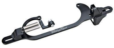 Trick flow throttle cable bracket aluminum black anodized holley 4150/4160 each