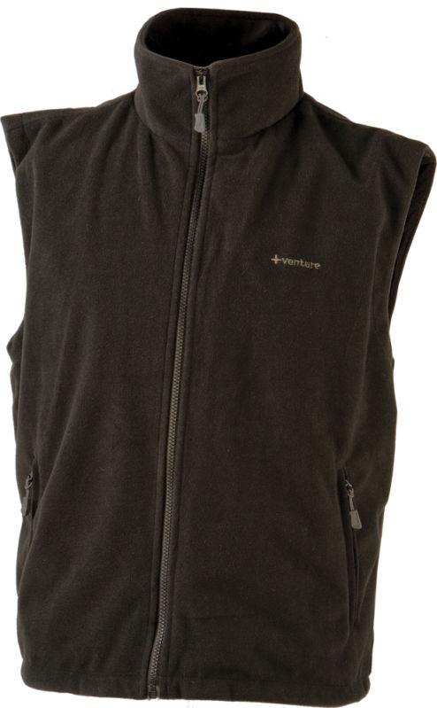 Venture battery powered heated vest black medium