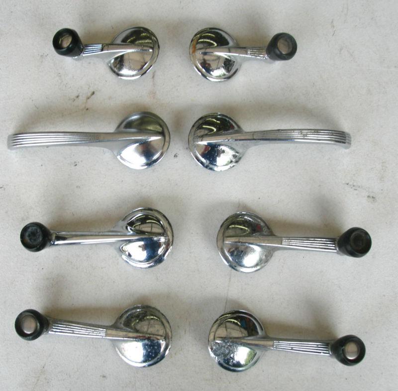 1955 1956  1957 chevy  door and window crank handle set #3