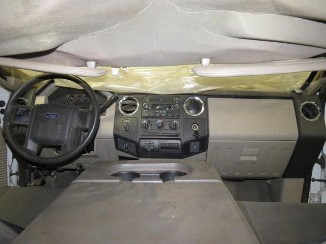 2009 ford f350sd pickup sunvisor passenger rh gray w/mirror 2468018