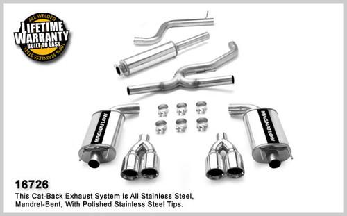 Magnaflow 16726 pontiac grand prix stainless cat-back system performance exhaust