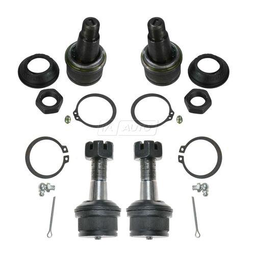 Ball joint front upper & lower kit set of 4 for dodge ford pickup suv 4wd new