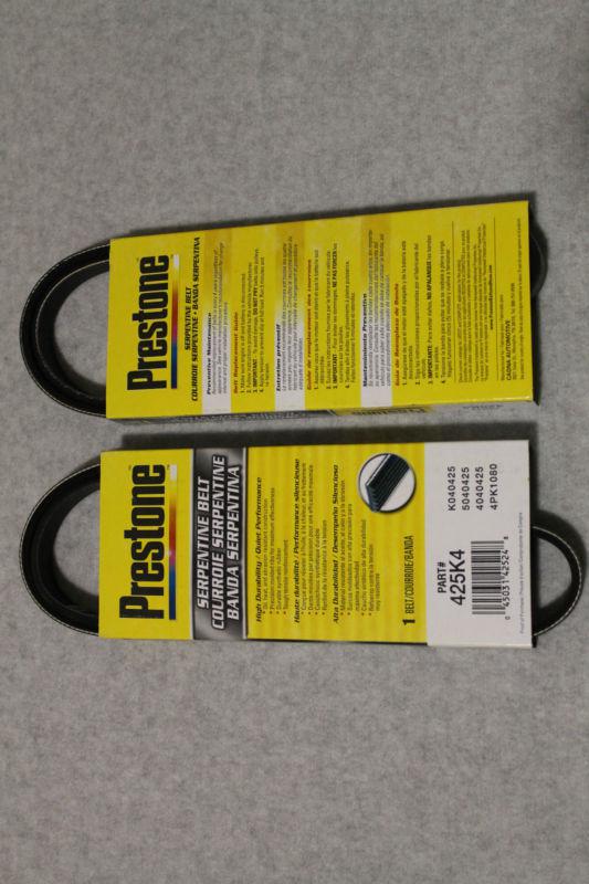 Prestone 425k4 serpentine belt - brand new