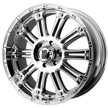 22x9.5 chrome xd xd795 hoss 5x150 +30 wheels nitto trail grappler 37x13.5x22