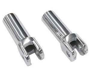 5910301 chrome footpeg supports for harley softail 2000+ oem 50942-00