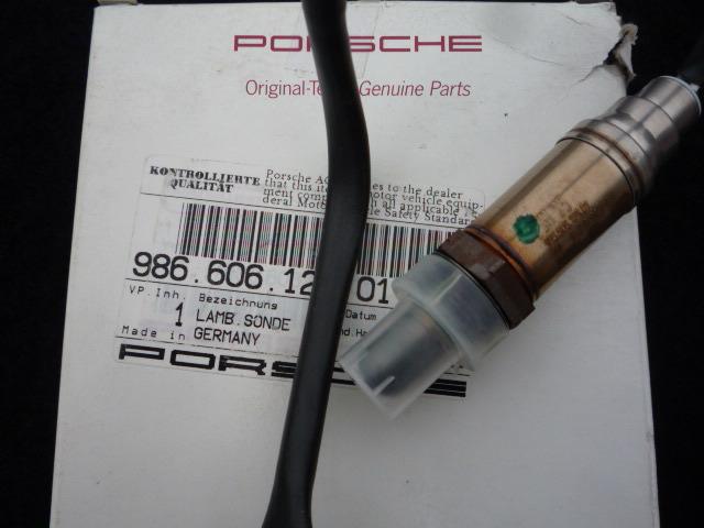 O2 oxygen sensor genuine porsche (no chinese copy) after starter catalyst rear