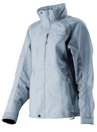 2014 klim women's alpine snowmobile parka jacket gore-tex grey medium