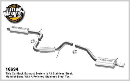 Magnaflow 16694 volkswagen jetta stainless cat-back system performance exhaust