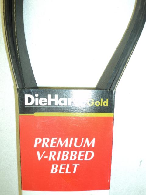 Diehard gold 715k6 serpentine belt/fan belt