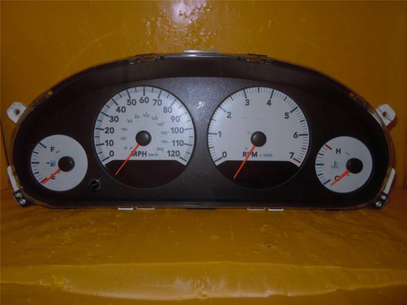 05 caravan speedometer instrument cluster dash panel gauges 159k