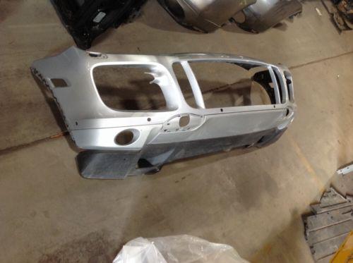 Porsche cayenne s front bumper cover silver used