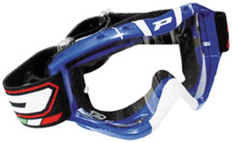 New progrip 2011/2012 3400 dual race line goggle adult goggles, blue, one size