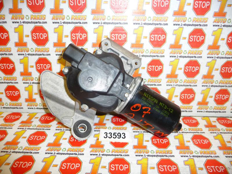 07 08 09 nissan altima sedan 4dr windshield wiper motor oem