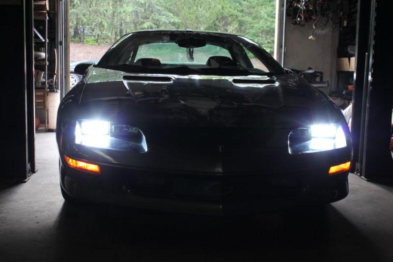 Camaro hid head light conversion kit w/ housings z28 ss rs