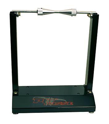 Pit posse motorsports wheel balancing truing stand steel black each