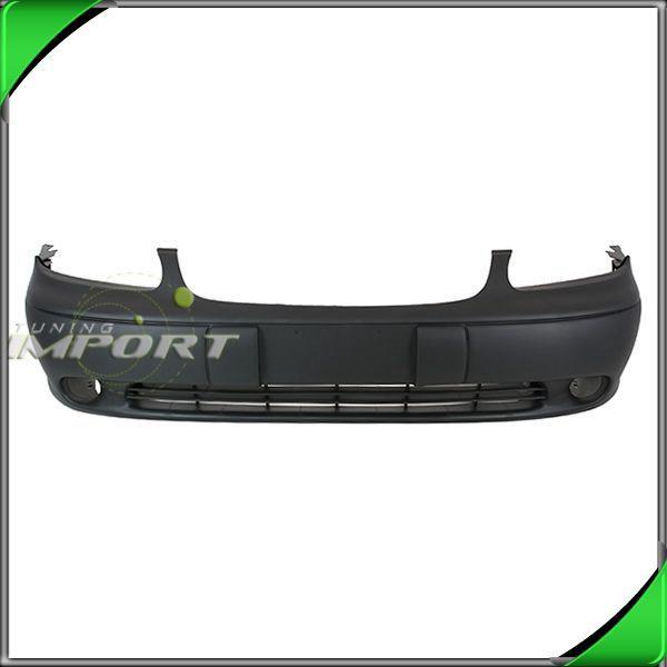 97-03 chevy malibu front bumper cover replacement abs plastic non primed raw blk