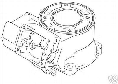 New 2005-08 rm85 rm 85 genuine oem suzuki cylinder      11200-03830