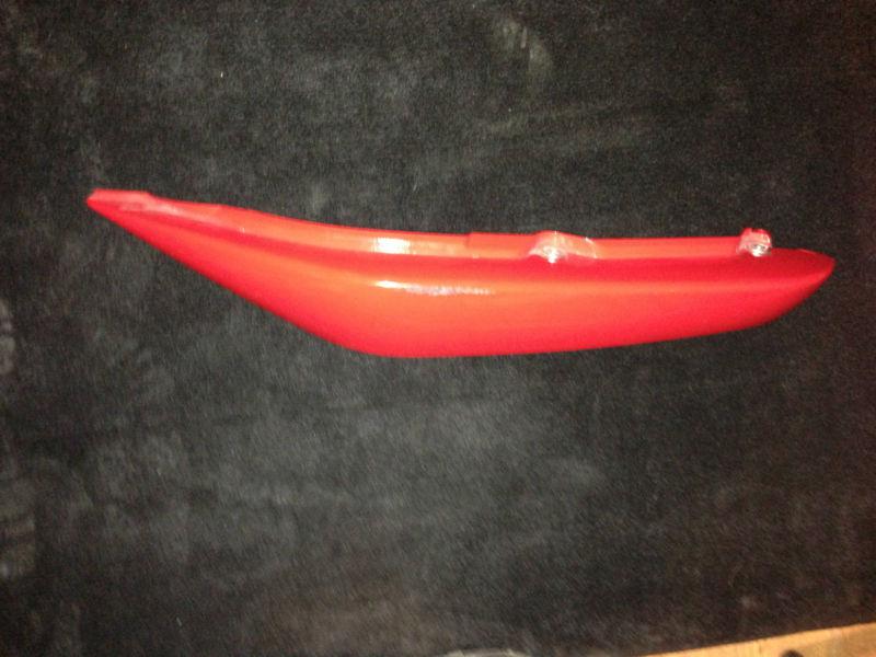 07 08 09 kawasaki ninja 650r ex650a7 red left rear fender oem