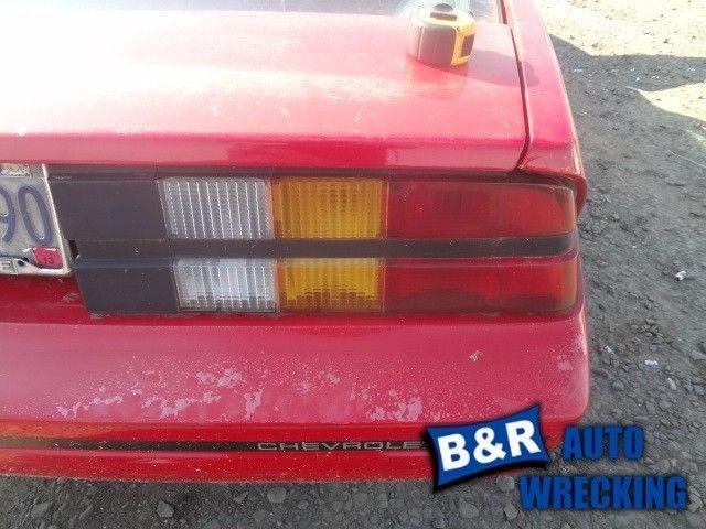 Right taillight for 82 83 84 86 87 88 89 90 chevy camaro ~ exc. berlinetta w/bla