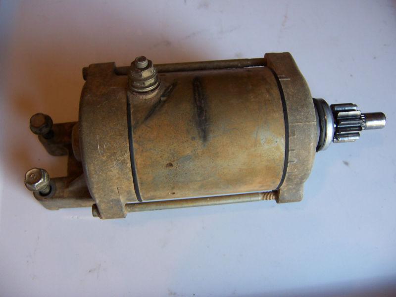 2001 yamaha raptor 660 starter motor good working condition