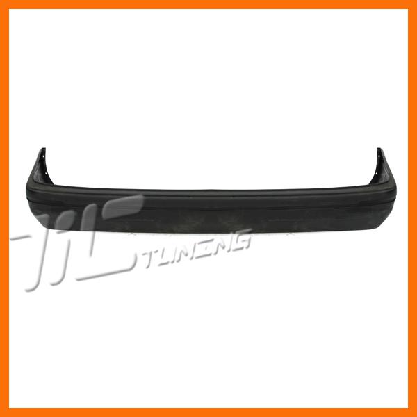 87-94 chevrolet corsica unpainted non primed black bumper cover rear