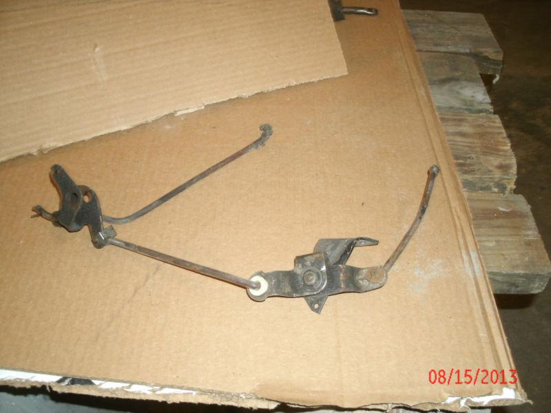 Vintage 1954 chevy 235 engine throttle linkage 53 rat rod bel air, 210 