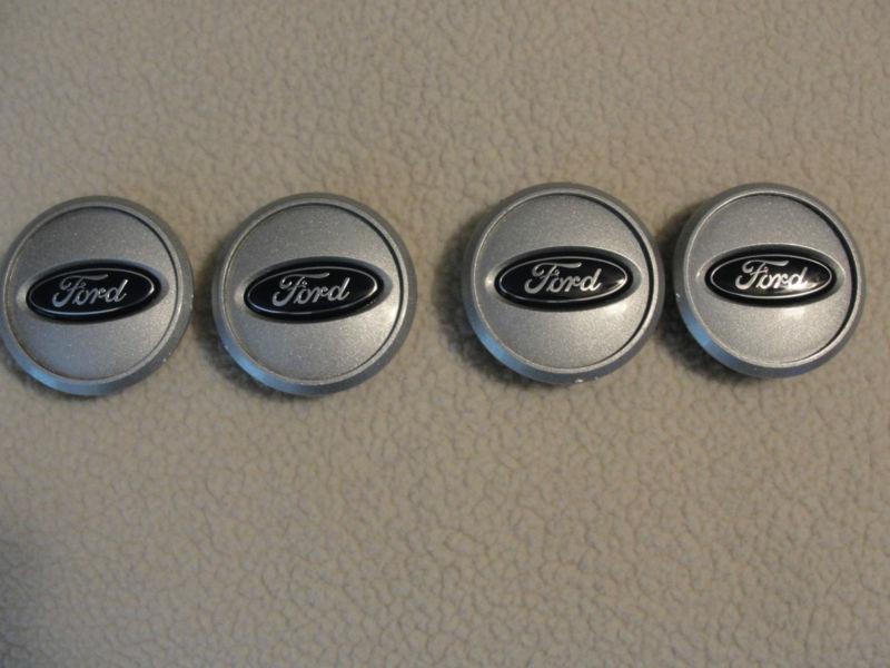 4 factory oem ford mustang pony center caps 2005-2010  p/n 4r33-1a096-bb 