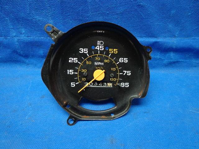 1981 1982 1983 1984 1985 1986 1987 chevrolet gmc instrument cluster speedometer