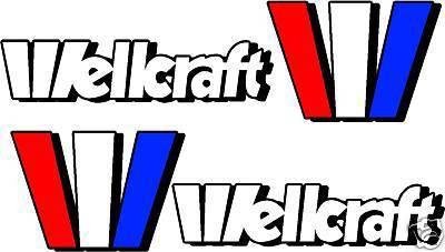 Large wellcraft boat decals,stickers,decal,sticker