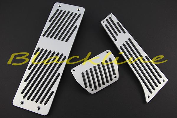 Bmw at auto aluminum pedal pedals set e34 e36 m3 e38 e65 x3 x5 z3 3 5 7 series