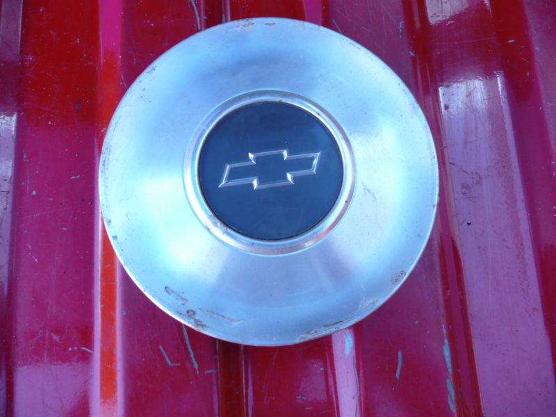 Chevy impala  wheel center cap brushed 9592876 chevy emblem