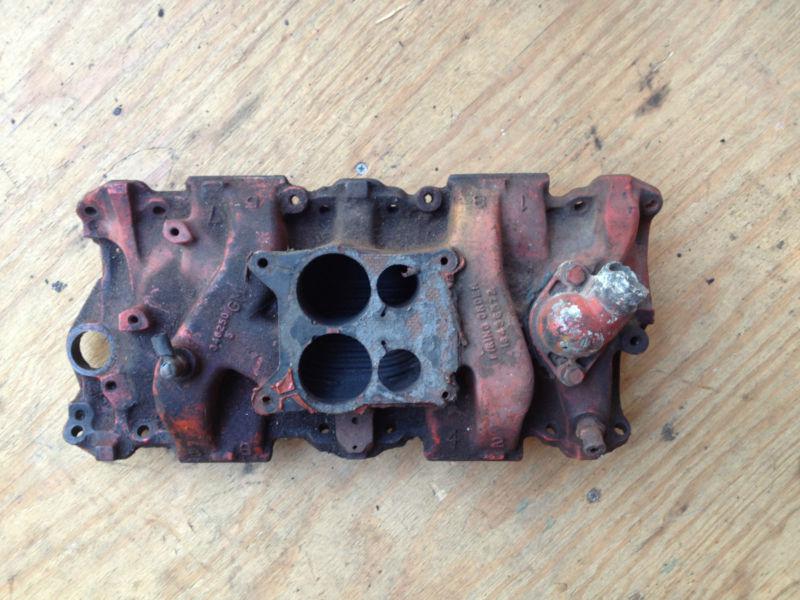 Chevrolet corvette intake manifold 4 barrel 1976-1982 gm chevelle nova impala 