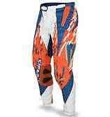 New acerbis wave patriot motocross pant size 28 blue red mx dirt bike gear nr